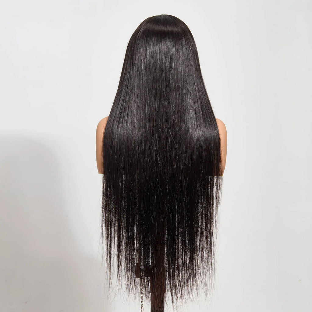 30” 13"x4" HD Lace Straight 180% Frontal Wig #1B
