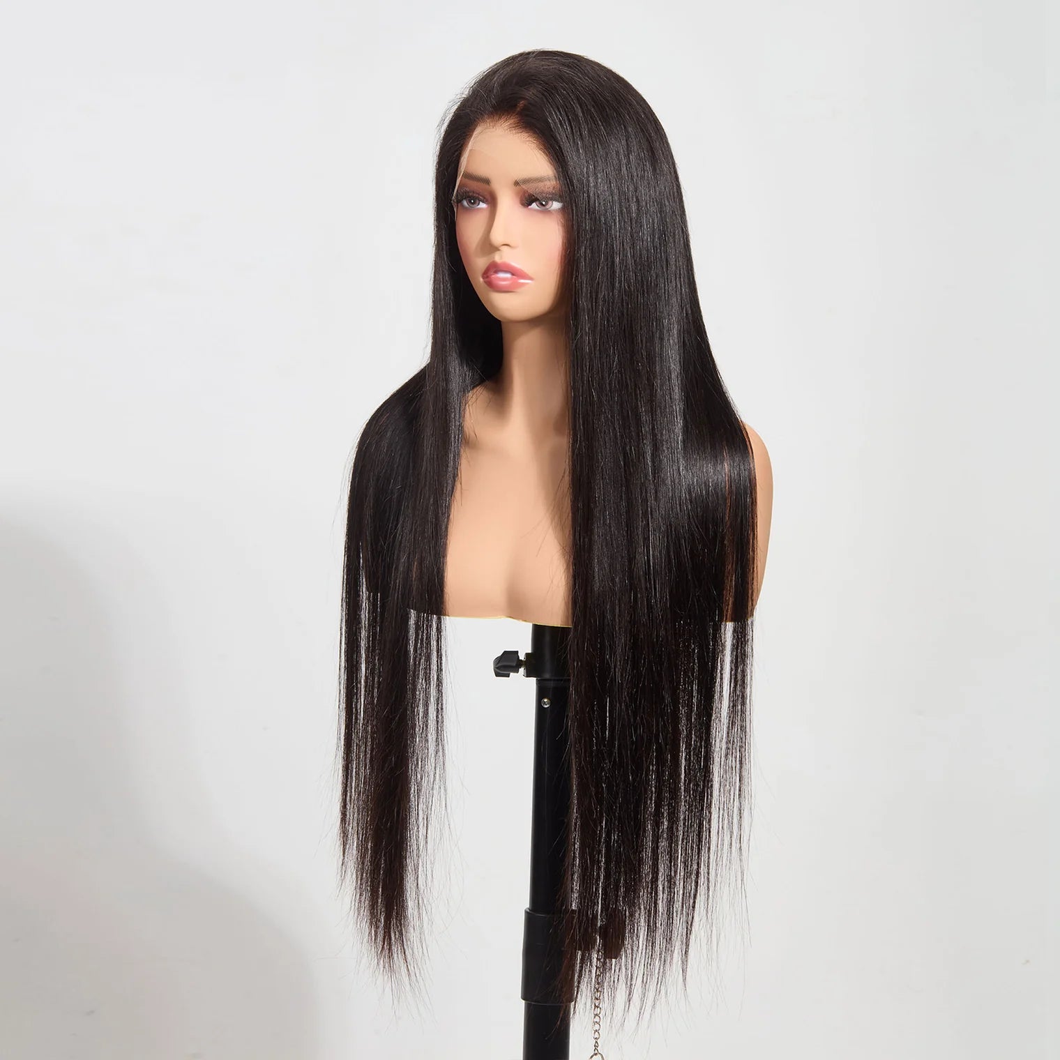 28”13"x6" Straight HD Lace Straight 200% Frontal Wig #1B