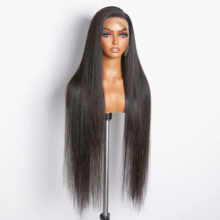 34” 200% Density HD 13x6 PartingMax Glueless Full Frontal Lace Wig Straight