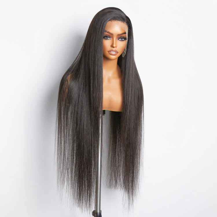 34” 200% Density HD 13x6 PartingMax Glueless Full Frontal Lace Wig Straight