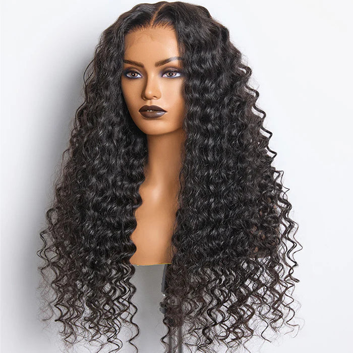 30” 180% Density HD 13x4 Full Frontal Lace Wig Deep Wave